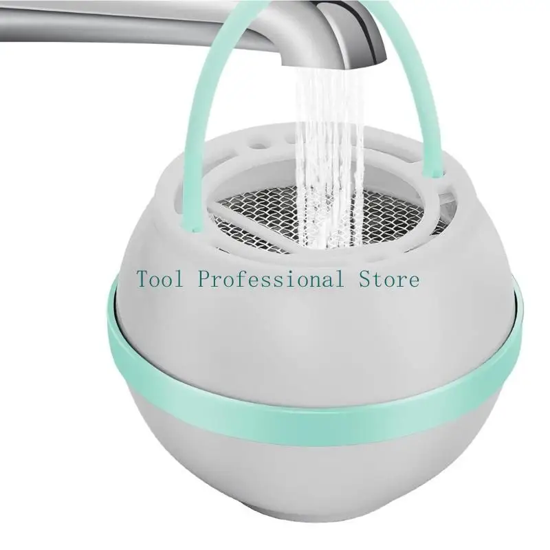 57QF Light Bath Drain Filter Secures On Side No Assembly Required Hair Trap