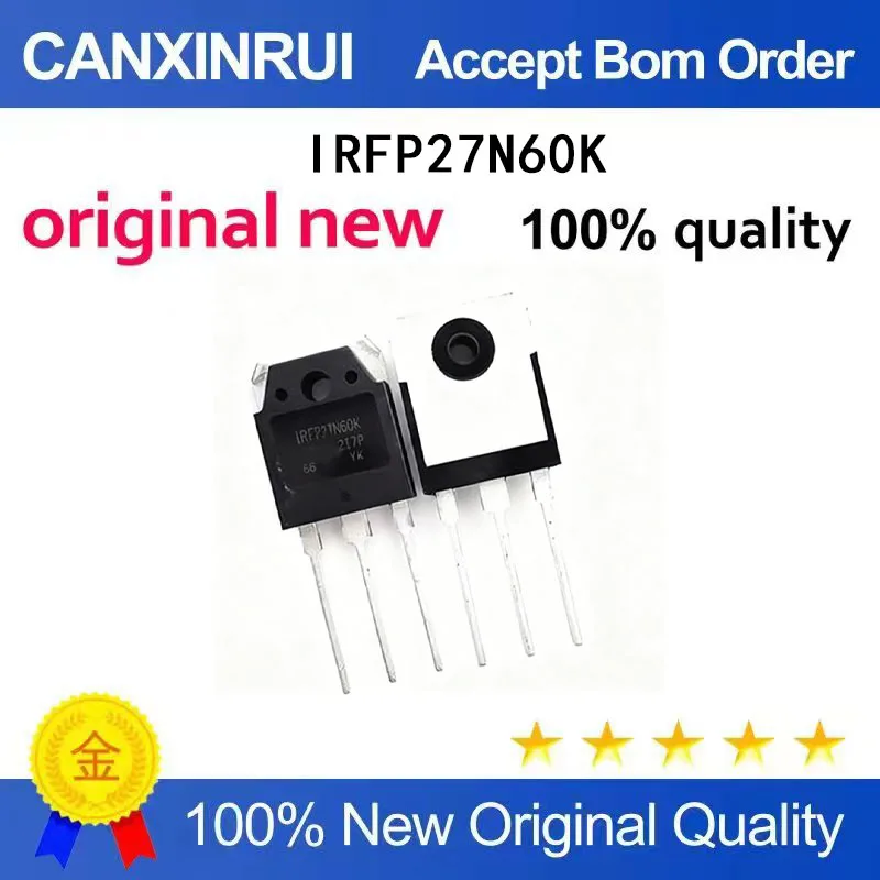 

(5-100 Pieces) Brand new original IRFP27N60K TO-247 600V 27A spot chip IC
