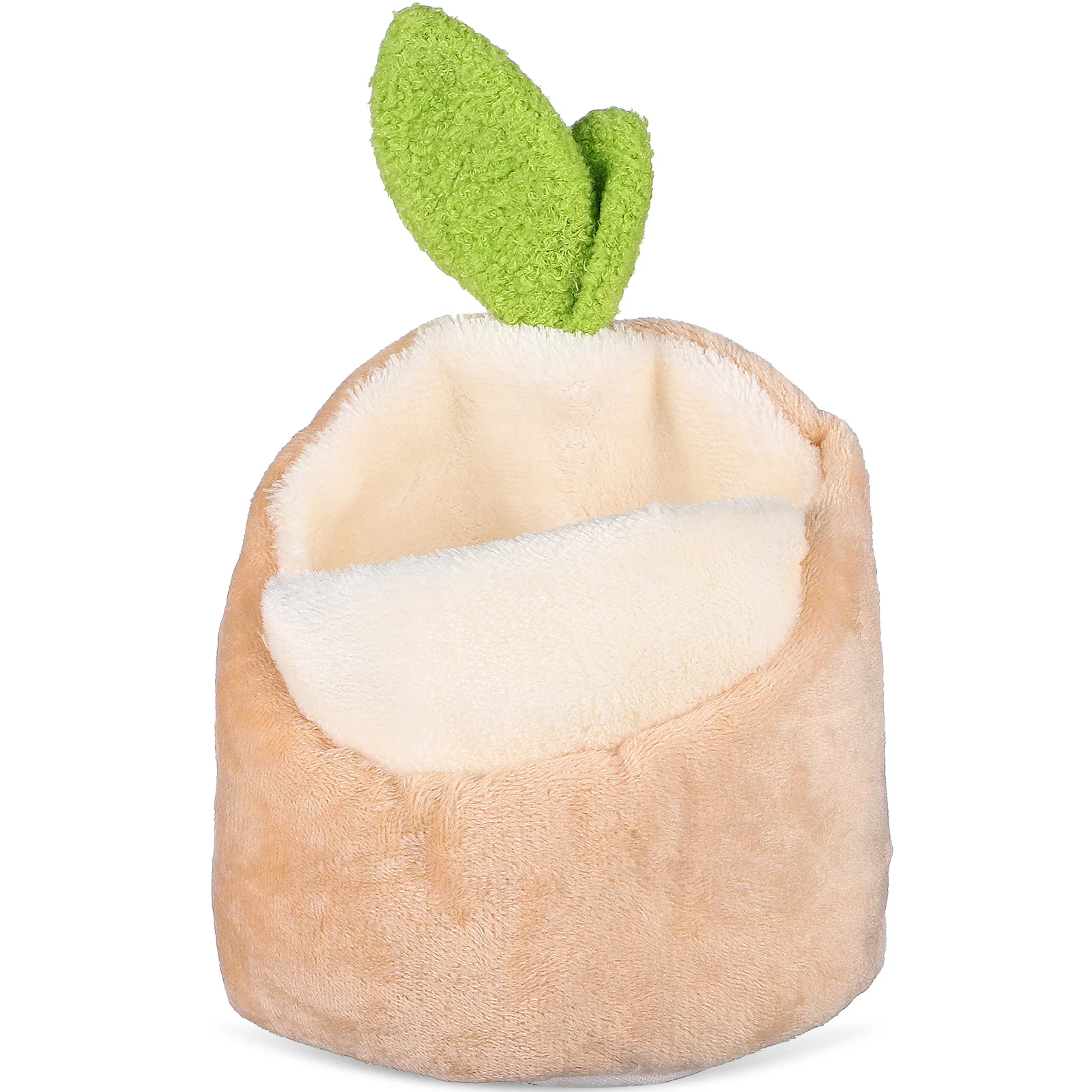 Christmas Hamster Bed Soft Small Pet Nest Comfortable Hamster Guinea Pig Hideout Warm Hideout Guinea Pig Bed