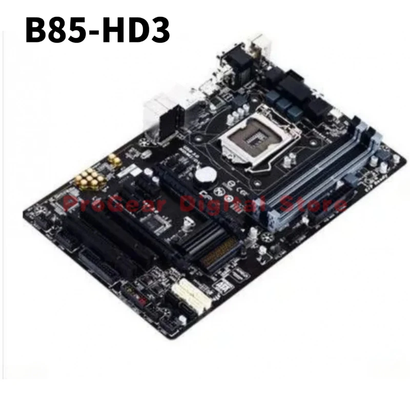 

Материнская плата GIGABYTE B85-HD3 LGA 1150 DDR3 ATX для процессоров Intel 4-го поколения Core i7/i5/i3/Pentium/Celeron