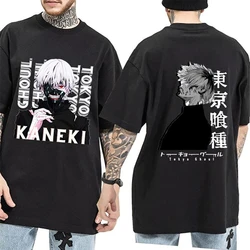 2024 Anime New Kaneki Ken Graphic Print T-shirt Men Women Fashion Tees Streetwear Casual Personality Loose Short Sleeve Top