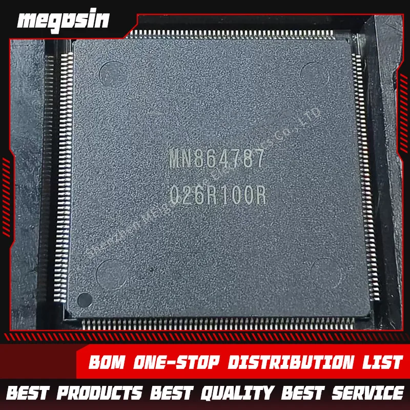 1pcs/lot MN864787 QFP256 High-speed codec chip