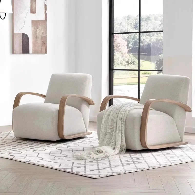 

Modern luxury lounge chair comfortable accent single sofa chair simple design with armrests living room design chair
