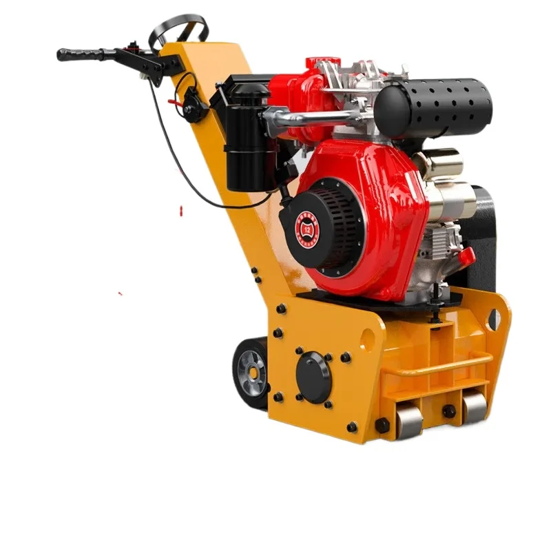 Concrete milling machine, cement floor asphalt pavement hair pulling machine