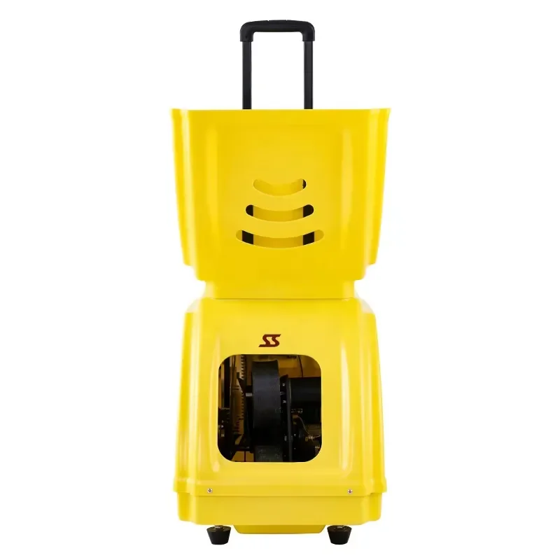 Smart Tennis Ball Machine with APP Control Automatic Serve Trainer for Practice Portable Shooting Device Remote Intelligent