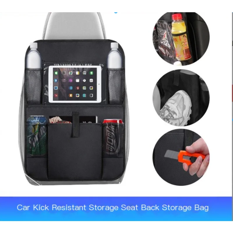 

Car Backseat Storage and organization Hanging bag with Touch Screen Storage Pockets for Travel Trip Kids car accessories