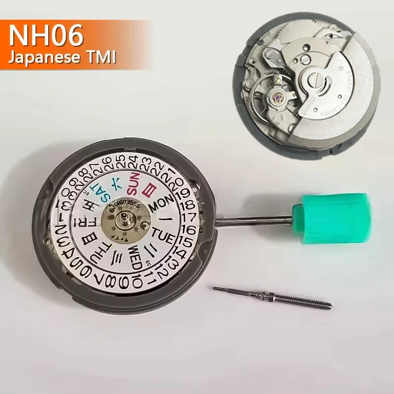 

NH06 Automatic Watch Movement Self-Driving Mechanism for Timepiece Instruments High Quality Replacement Parts