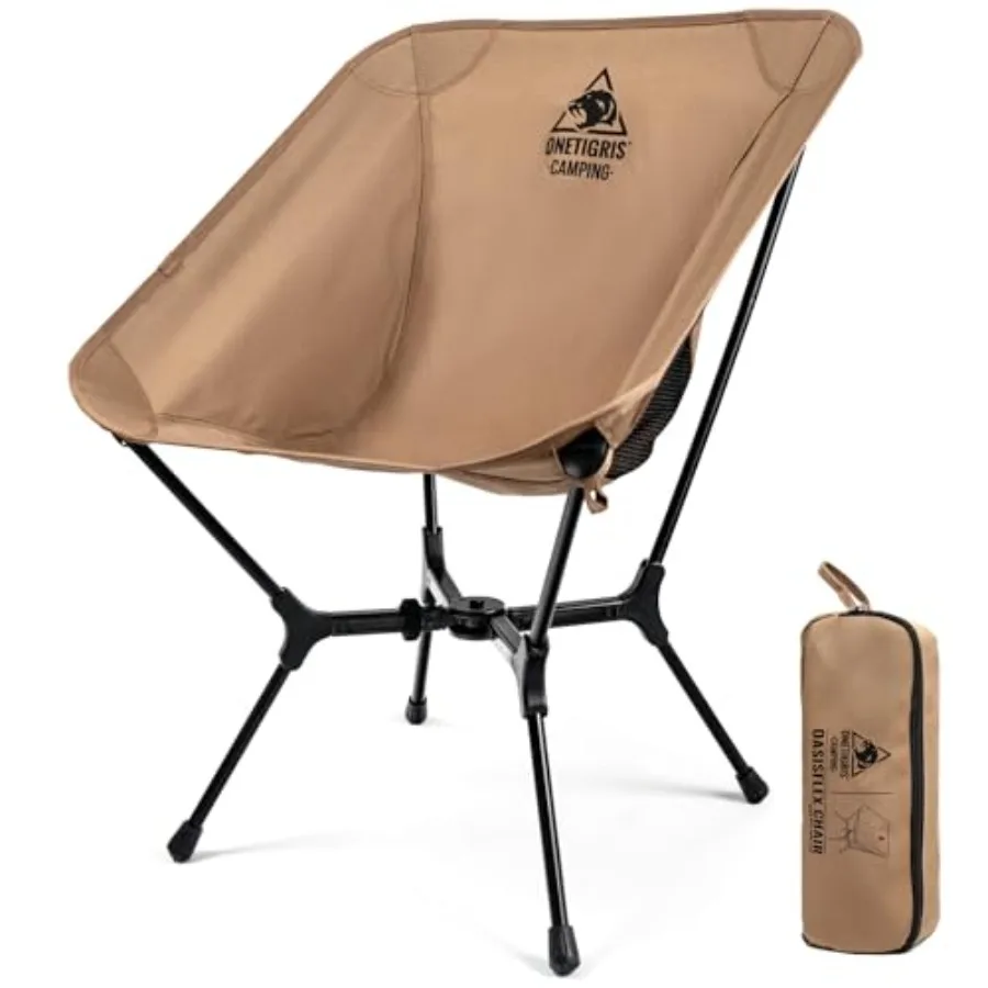 

OasisFlex Camping ChairPortable Chair with Carry Bag Great for Camping Beach Picnic Park Lawn Sports and Outdoor Events