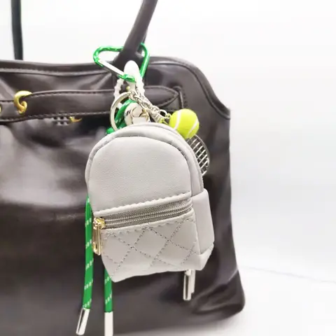 고야드 가방용 동전 지갑 펜던트, 여성용 핸드백 지갑 키체인, 남성용 배낭 지갑 장식, 가방 참, 럭셔리 가방 체인