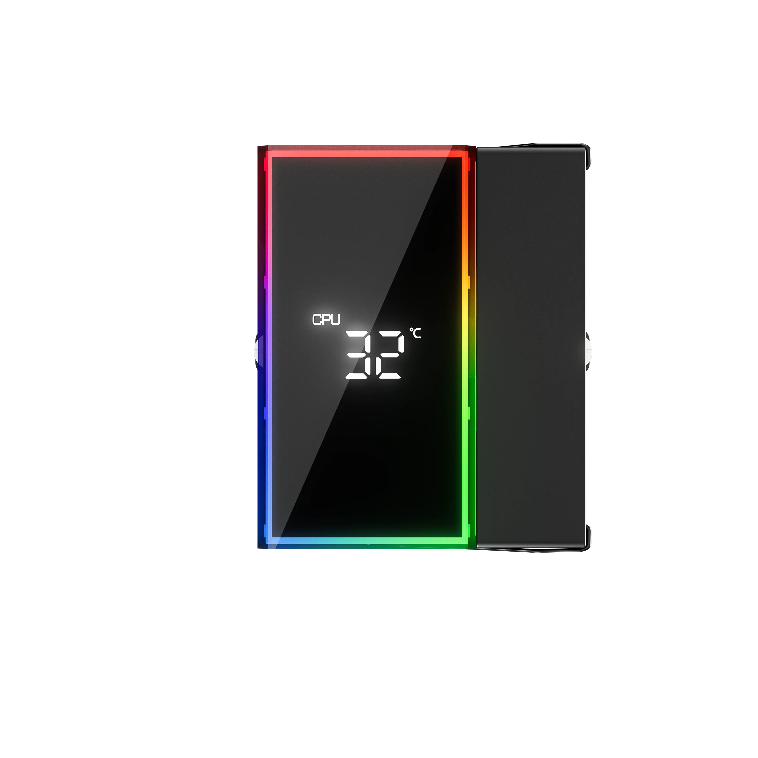 UPSIREN Walrus Neon 90 Digital 4 Heatpipe Direct Touch CPU Воздушный охладитель Высокопроизводительный вентилятор поддерживает INTEL LGA1851/1700 AMD AM5