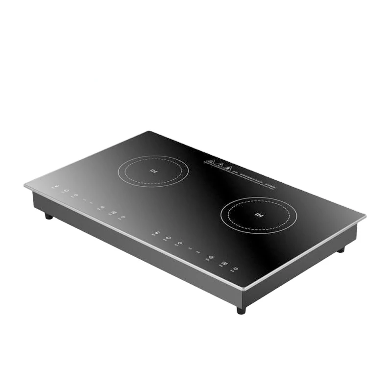 New Design Built in horizontal Burner Electric two burner Induction Cooker