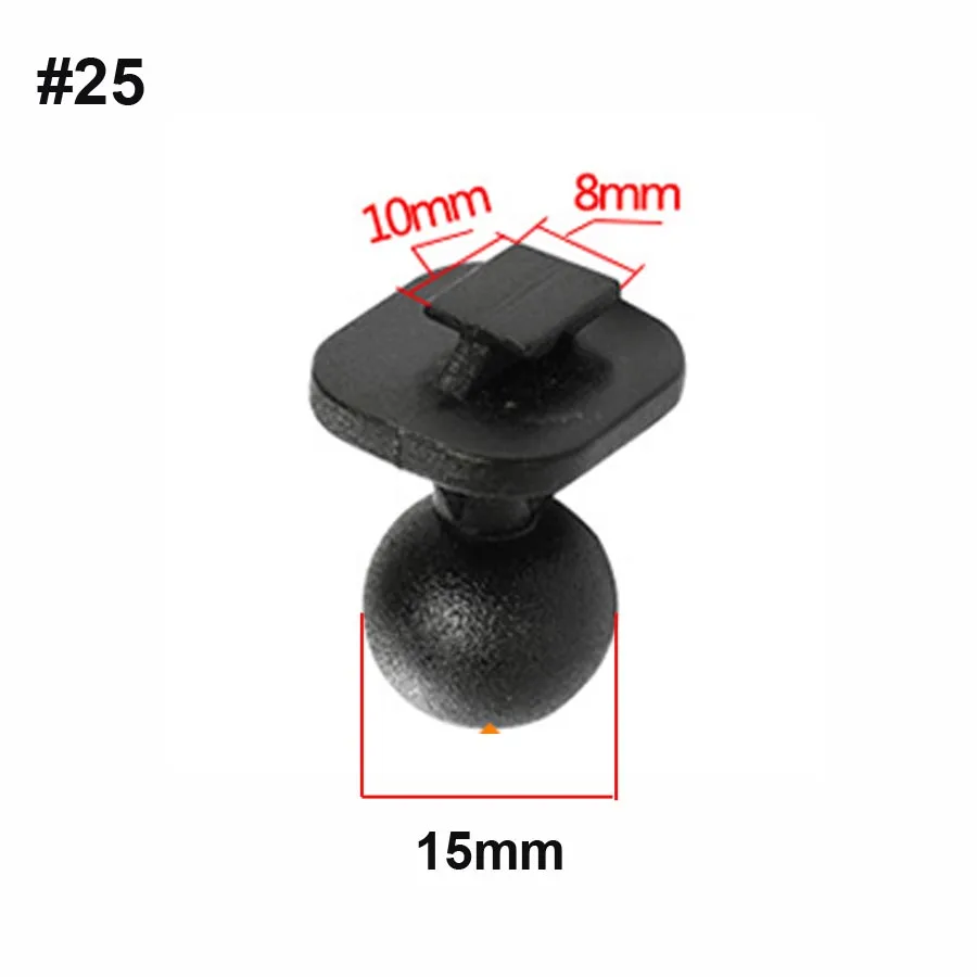 More Type 15mm Bracket Ball Head for Car Dashcam GPS DVR Holder Interface Replacement Video Recorder Camera Mount Accessories