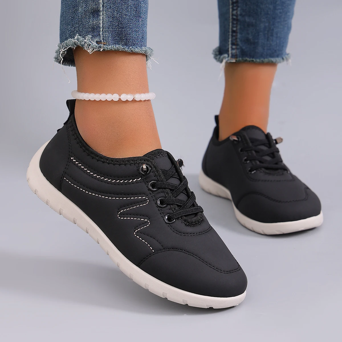 

Новые весенние женские спортивные кроссовки: модные, дышащие, легкие, нескользящие, износостойкие, повседневные, на плоской подошве.