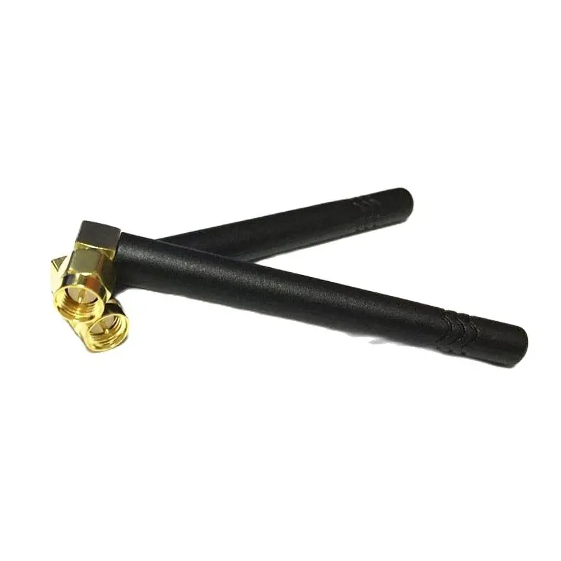 

5pcs 3G Antenna 1.5dBi 850/900/1800/1900/2100MHZ UMTS Aerial SMA Male Right Angle Connector 75mm Long