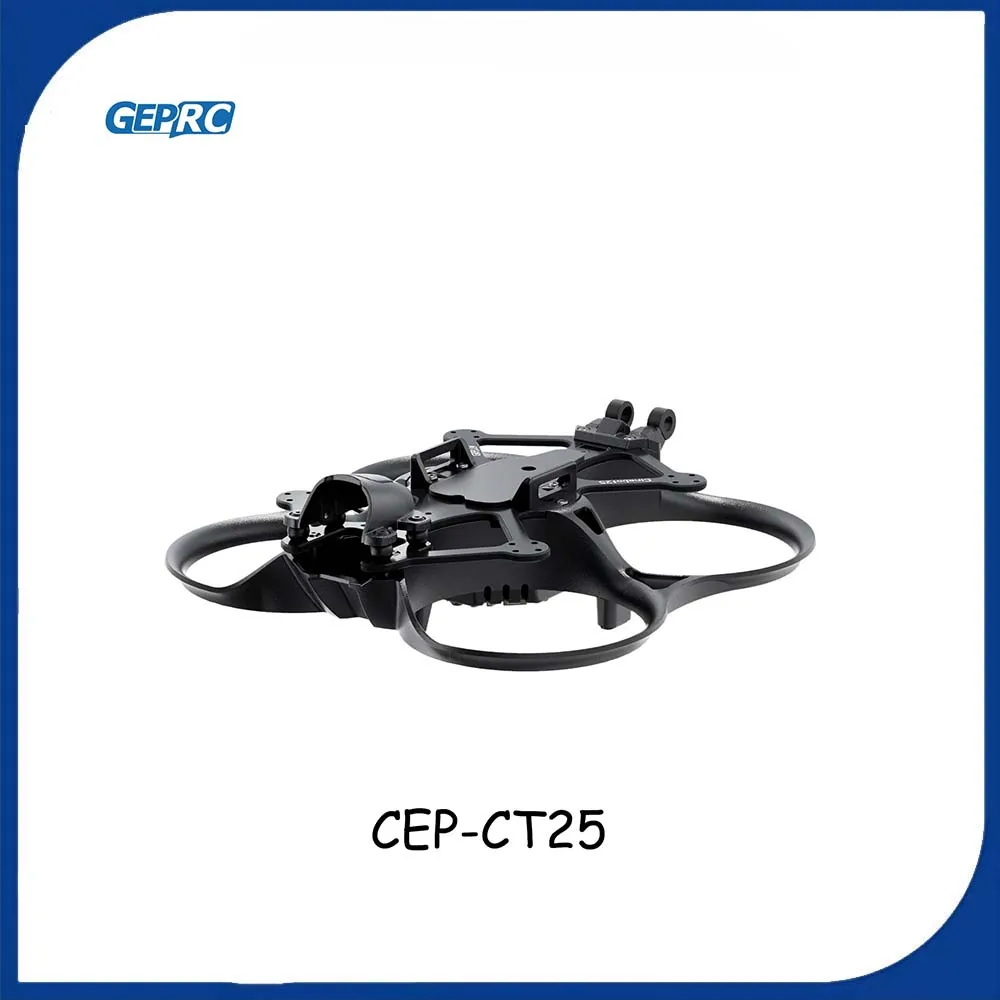 

GEPRC GEP-CT25 Cinebot 25 2,5 дюйма 115 мм колесная база комплект рамы из углеродного волокна для RC FPV Cinewhoop квадрокоптер аксессуары для дронов