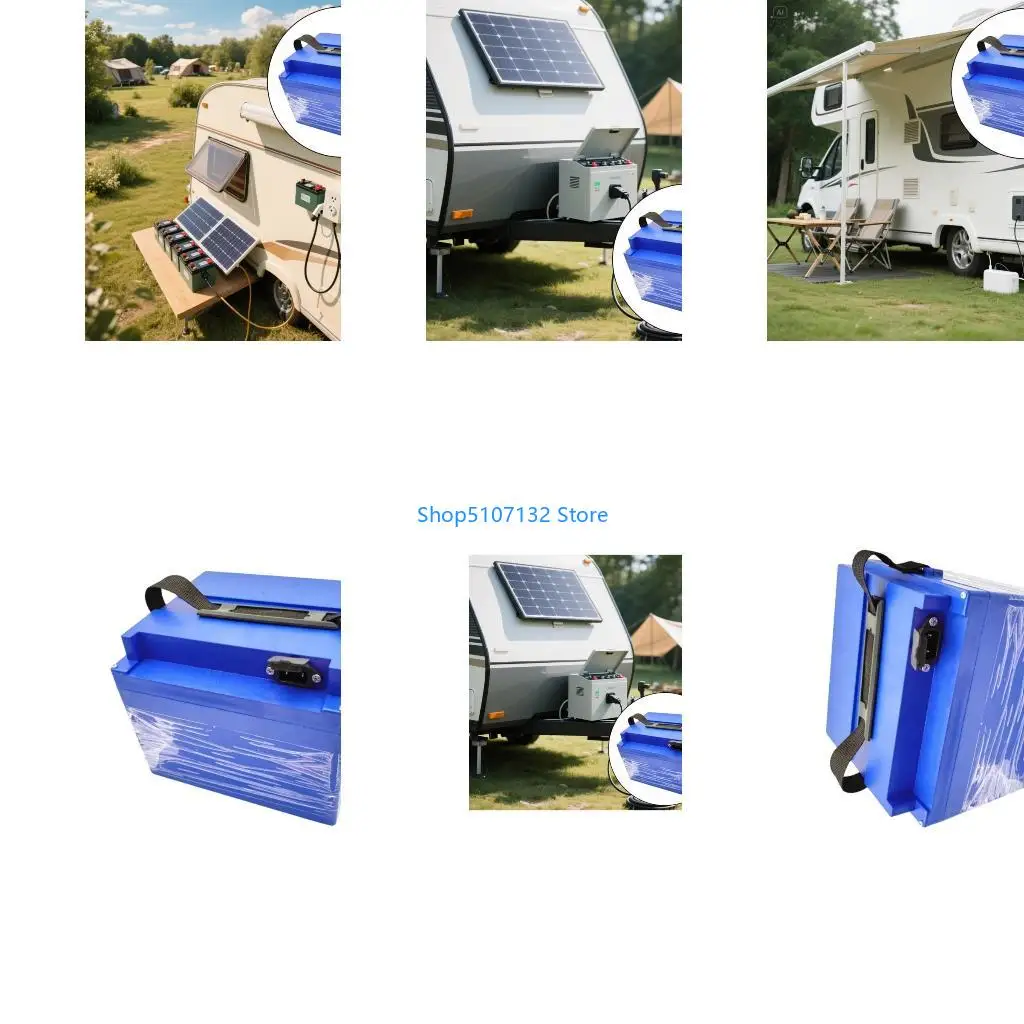87HD Universal Electric Bike Battery Enclosure MultiVoltage Backup Power Supply with Insulated Design for Home Industrial
