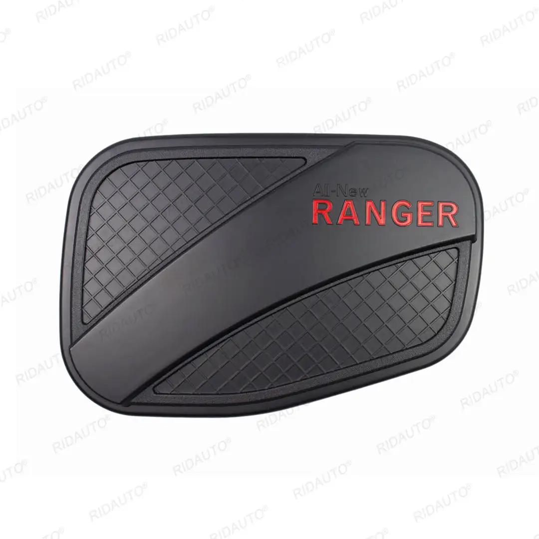 Matte Black Fuel Tank Sticker Door Cover Protection Protector Decoration For 2022 New FORD RANGER 2022 2023 T9 Accessories