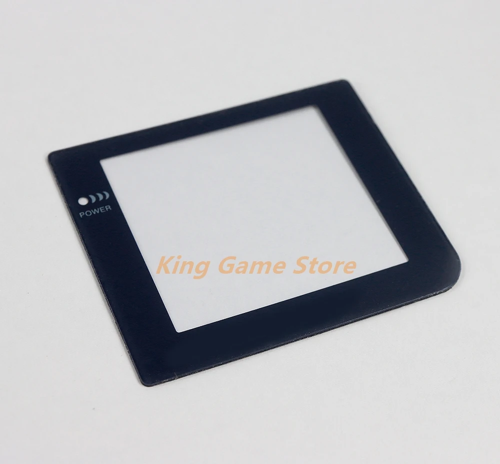 20 قطعة/الوحدة حامي مرآة عدسة بلاستيكية سوداء لـ GameBoy Light GBL شاشة لوحة مرآة بلاستيكية لوحدة تحكم ألعاب نينتندو GBL
