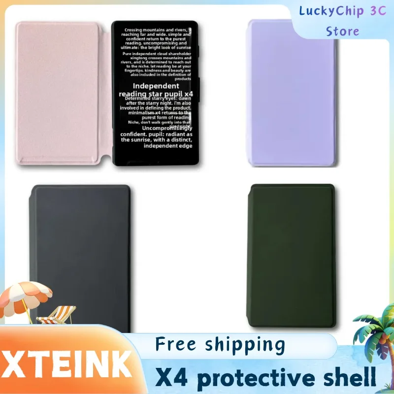 

Магнитный защитный чехол XTEINK X4 для электронной книги, аксессуары из полиуретана, защитный чехол для электронной книги XTEINK X4 с экраном E-Ink
