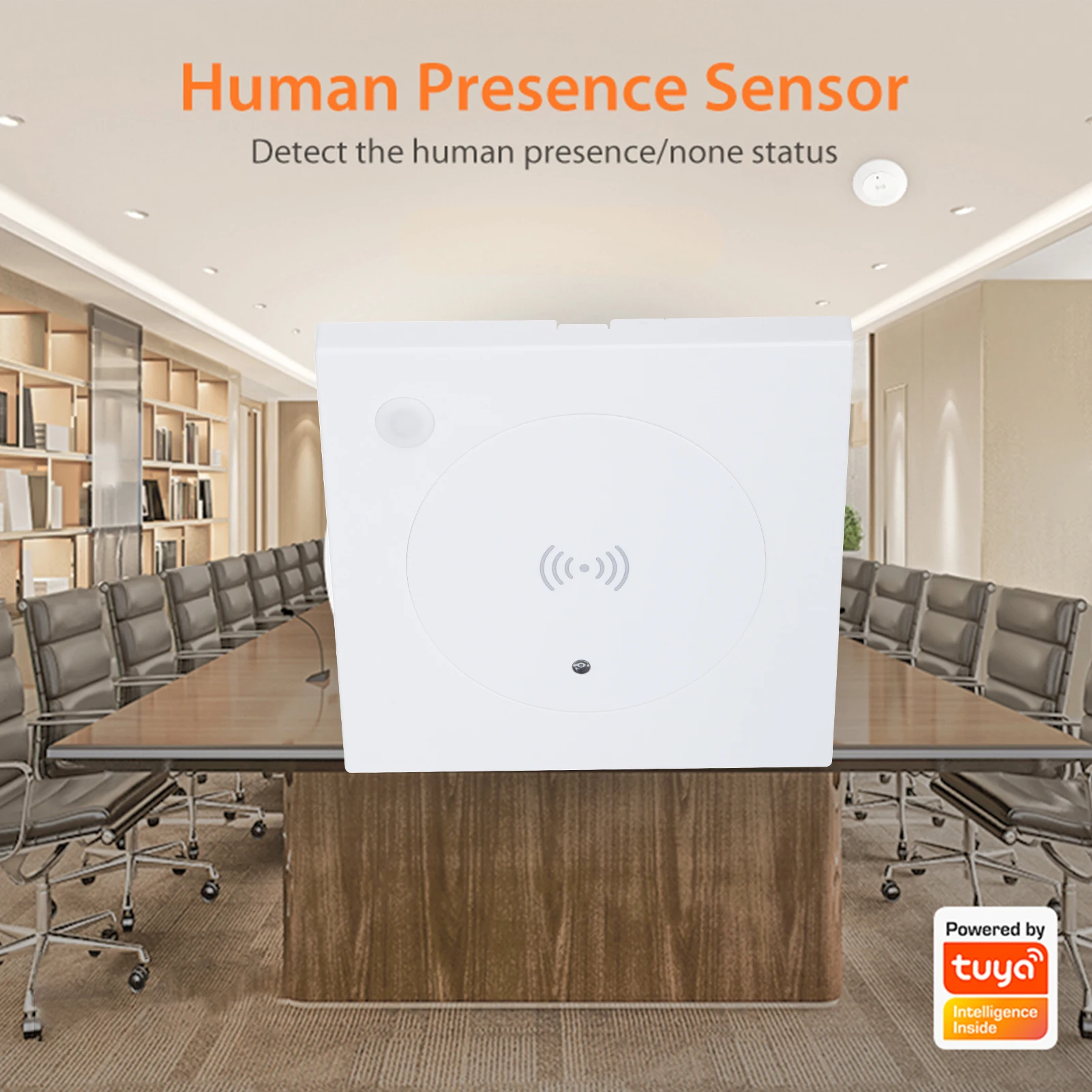 Hub- مستشعر الإنسان، اتصال WiFi وBT5.0 لرابط الهاتف المباشر، يكتشف الإشغال وحالة الفراغ مع الجسم Mo