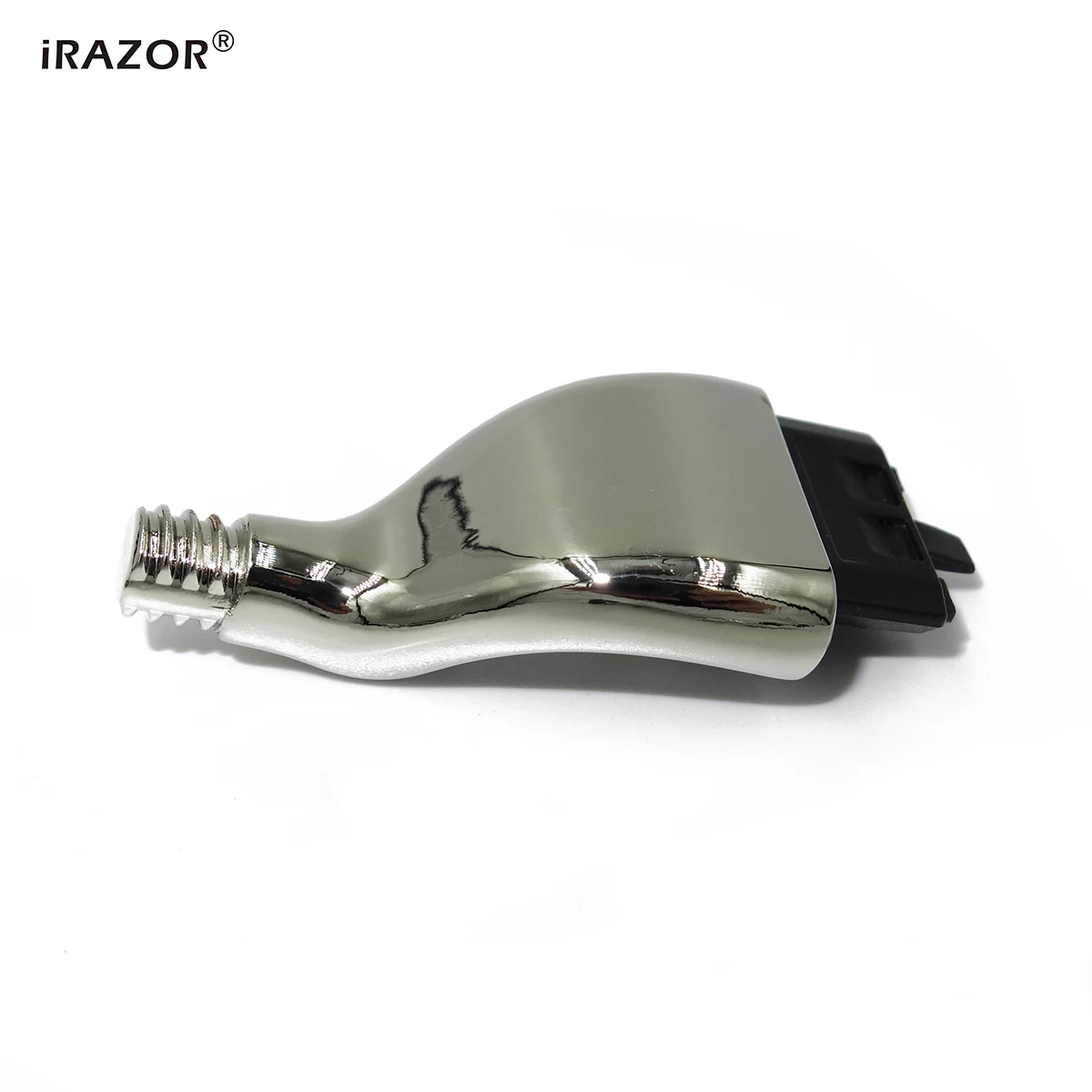 iRAZOR Nickel Silver Color Mach 3 Razor Head Connector Cartridge for DIY Shaving Handle Holder and 3 Layer Beard Blades Adapter