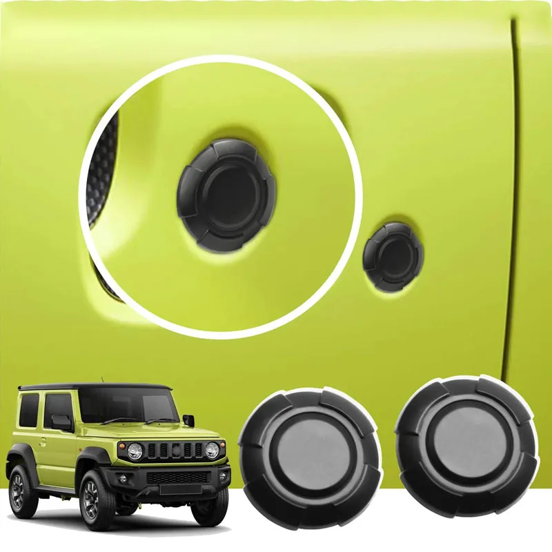 

2Pcs Door Lock Covers Are Suitable For Suzuki JimnyJB74 19-20 Anti Rust Modification Door Keyhole Installation Cover Accessories