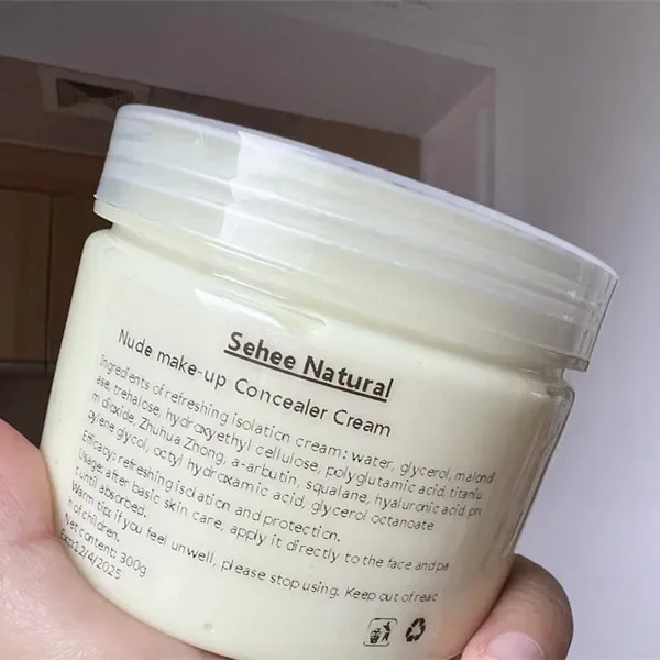 Nude Make-up Concealer Cream Refreshing Cream Student Waterproof Anti Sweat Anti Blue light Oil Control Moisture