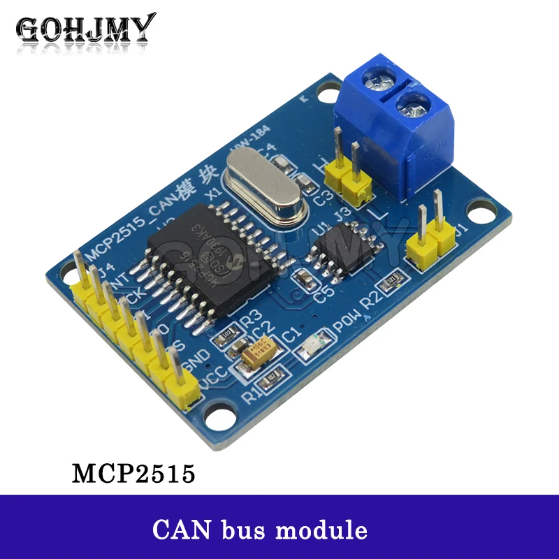 CAN 버스 모듈, MCP2515, TJA1050 수신기, SPI 프로토콜, 51 마이크로 컨트롤러 프로그램 루틴