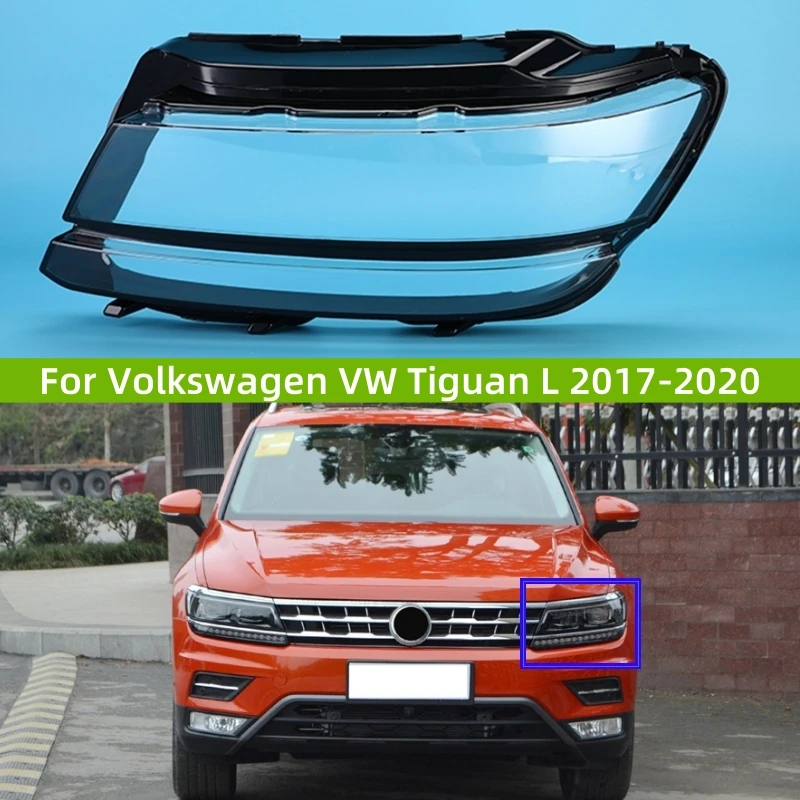 

For Volkswagen VW Tiguan L 2017 2018 2019 2020 Accessories Car Glass Headlights Replace The Original Lens