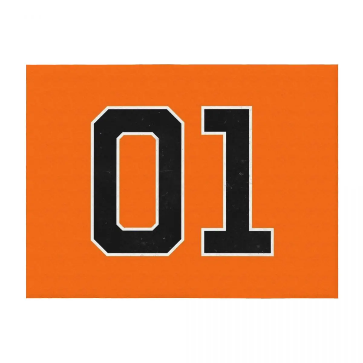 

01 General Lee Number Throw Blanket Quilt manga Soft Plush Plaid Blankets For Baby Blankets