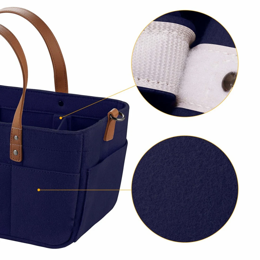 ABWR-Baby ورأى تخزين الحضانة سلة تنظيمية للأطفال الرضع حقيبة حفاضات مع مقبض العلبة تغيير الحفاض الاطفال تخزين الناقل