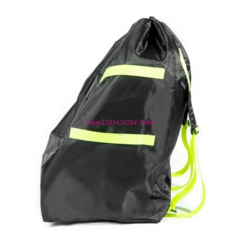 غطاء مقاعد معززة صغيرة مع أشرطة قابلة للتعديل وقماش مقاوم للماء، حقيبة تخزين مقاعد سلامة الأطفال للسفر بالطائرة #4