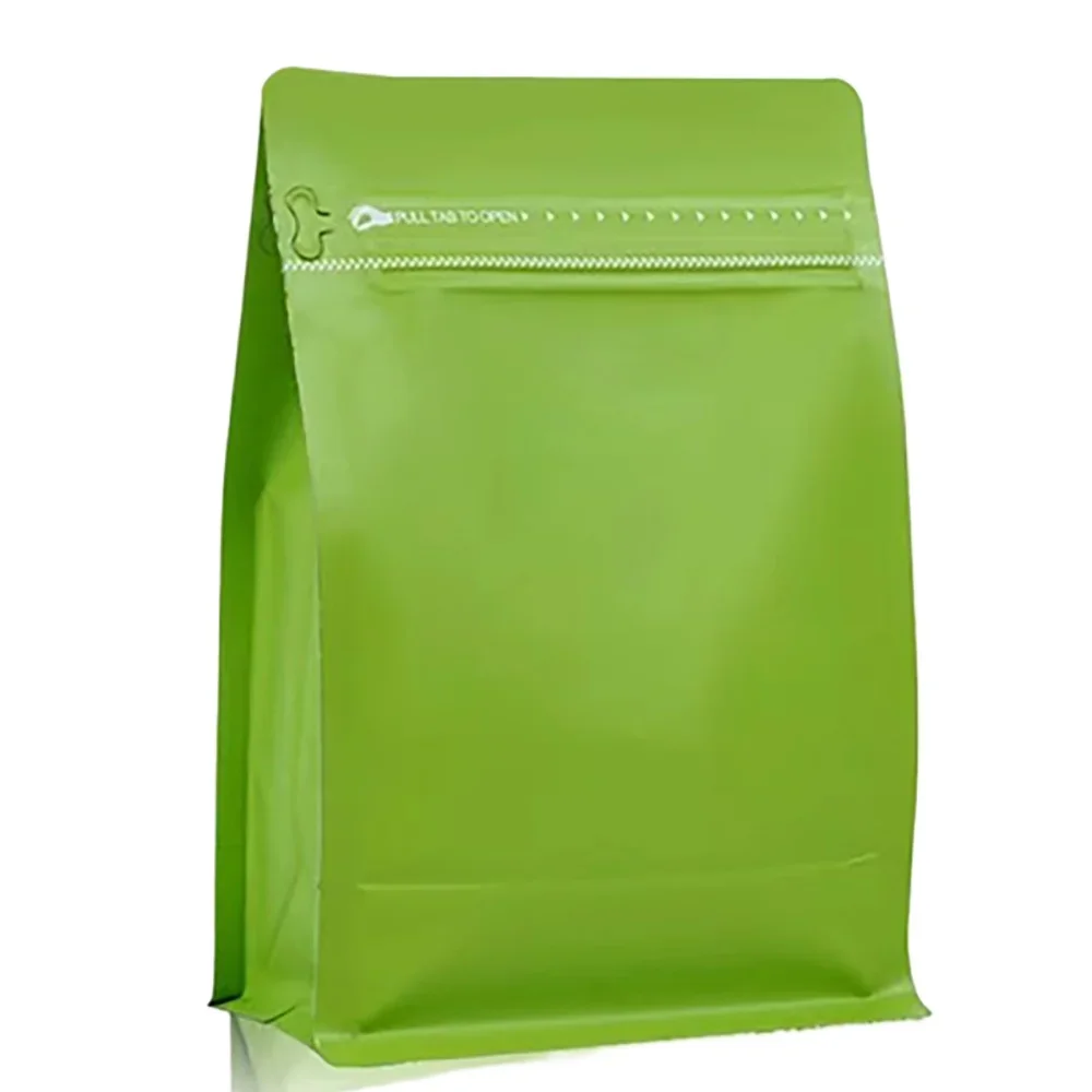 50PCS Resealable Dark Green Plastic Zipper Smell Proof Bag Bolsas Stand Up Zip Lock Pouch for Coffee Tea Powder Packaging Bag