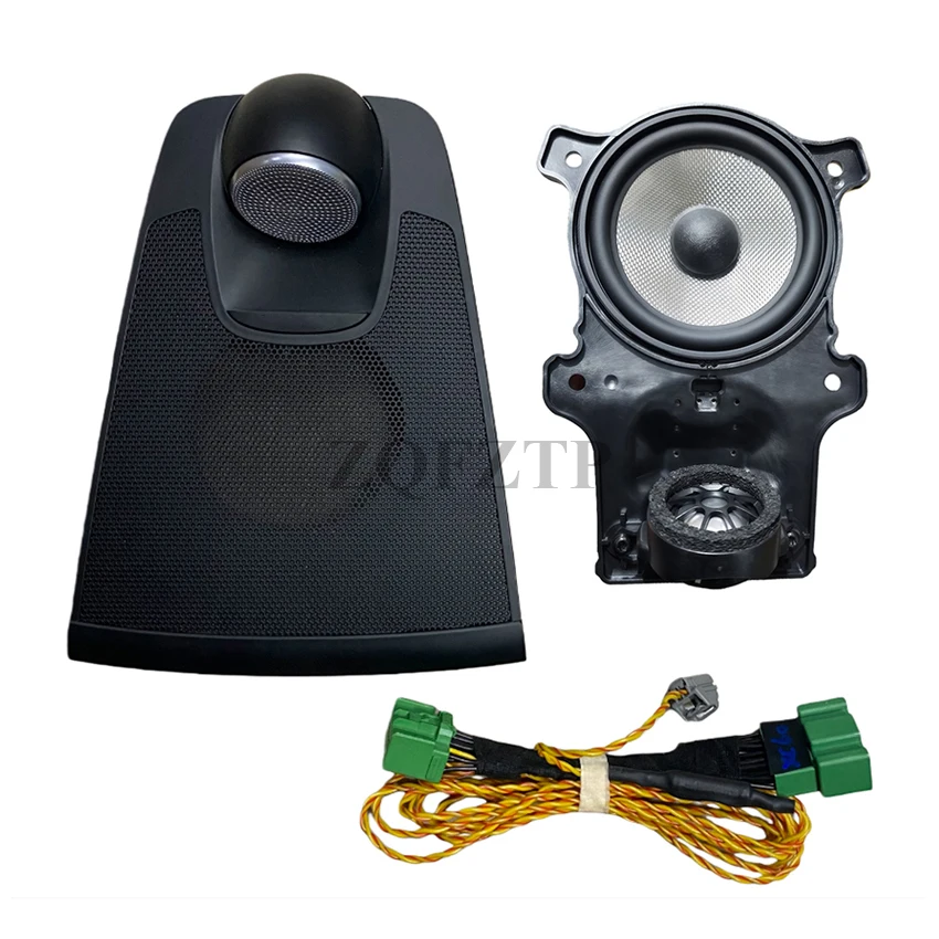 Car Center Speaker Cover For Volvo XC60 2018-2024 Center Panel Speaker Cover Instrument Car Accessories