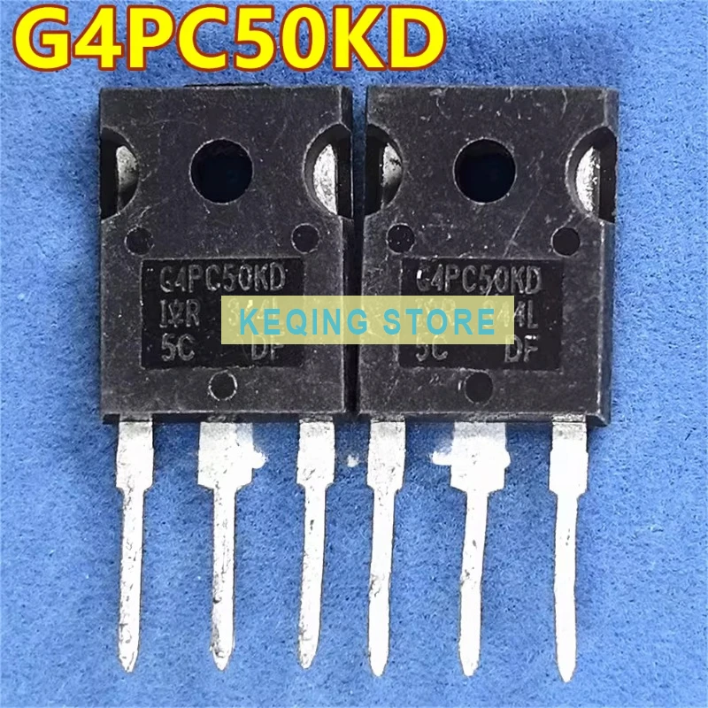10PCS Used+Not NEW+Send after Measure Original imported disassembly machine G4PC50KD 25A/600V/160W IGBT tube,full parameter test