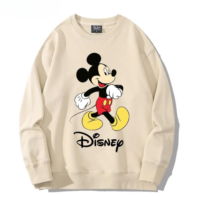 Disney Mickey Minnie Donald duck Daisy creative animated movie warm loose sweatshirt gift personalized cartoon casual fleece top