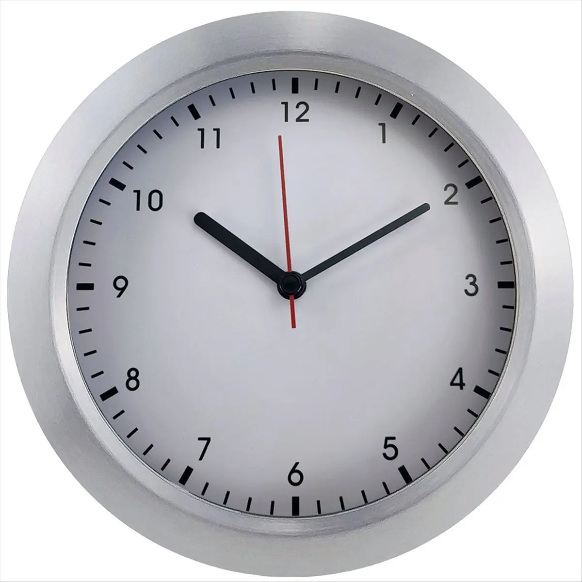 A32I Washroom Kitchen Clock Clock Waterproof Bathroom Clock LCD Digital Display Clock Detector No Punching Clock Black