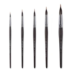 Artsecret New Arrivals 2108 Two Layer Liner Watercolor Painting Brush Sharp Tip Squirrel Hair Mix Nylon Carbonized Bamboo Handle