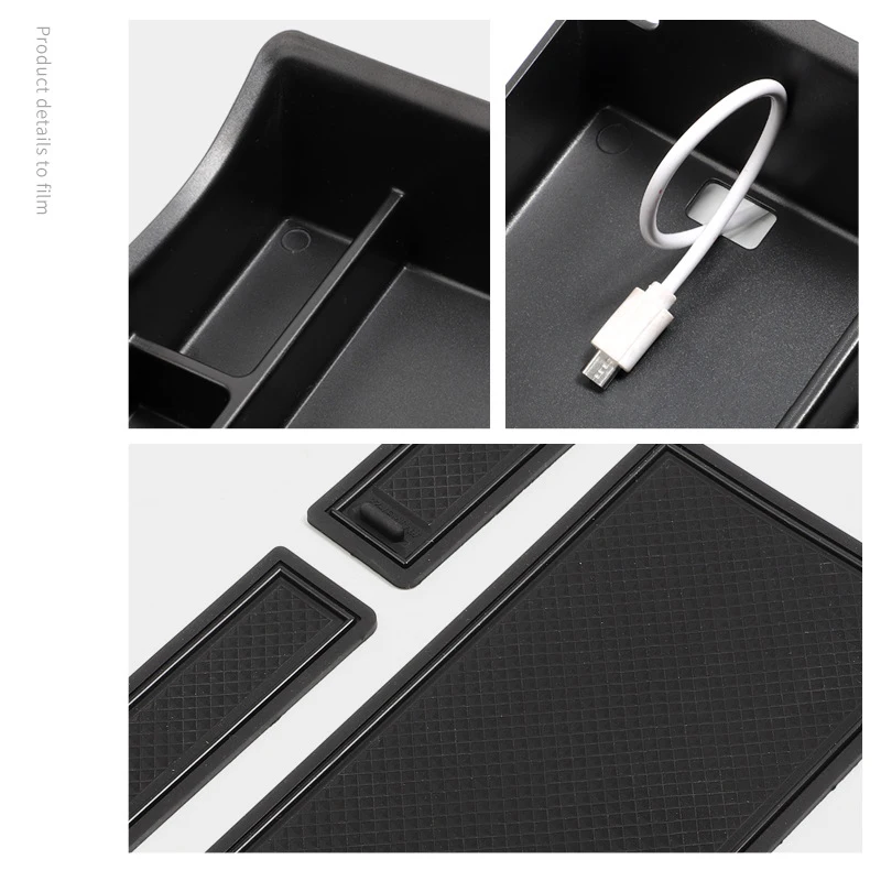 Car Center Console Armrest Storage Box For MG 7 MG7 2023 Auto Interior Central Storage Organizer Container Tray Accessories