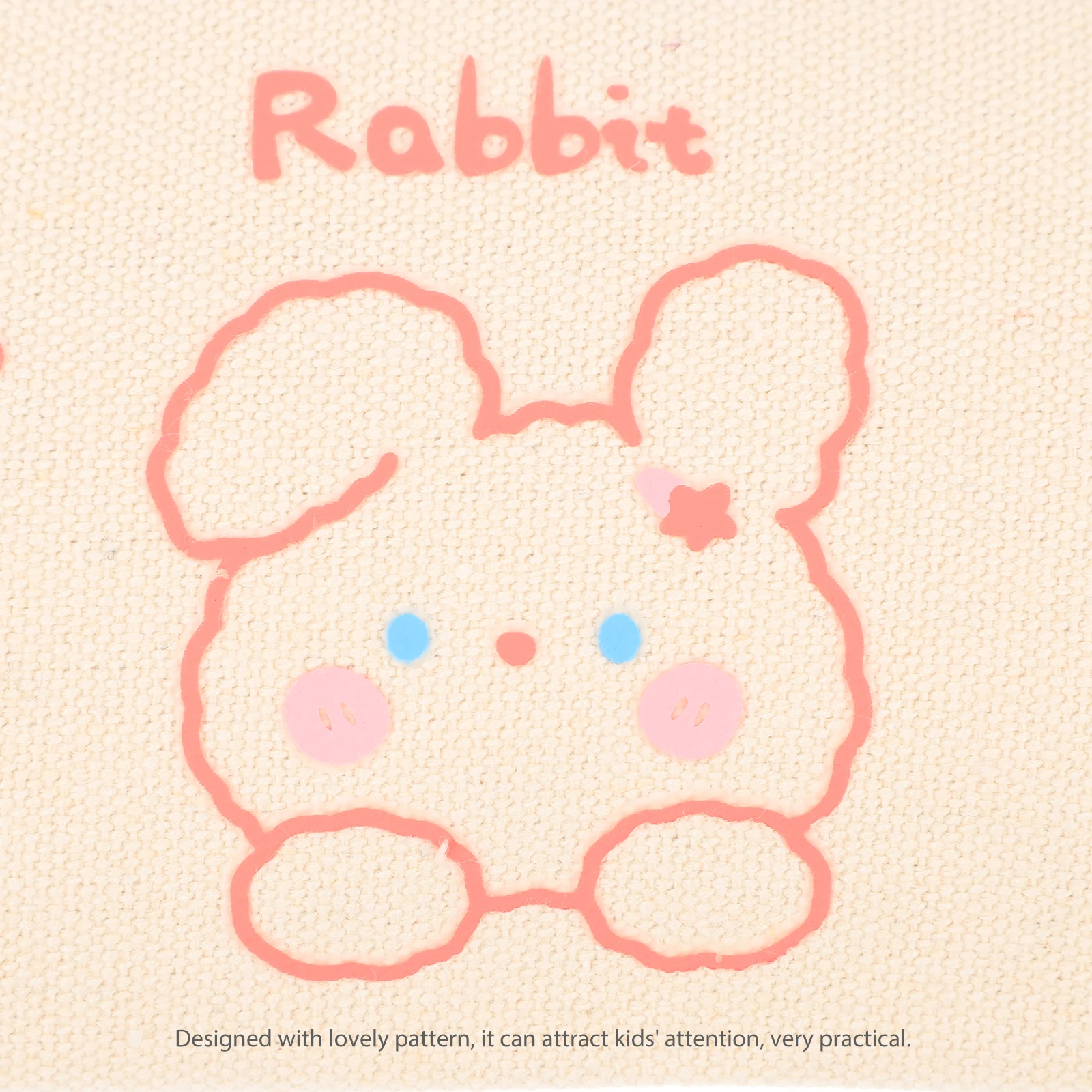 Pencil Case Stationery Organizer Large Capacity Lightweight Portable Zipper Bag Lovely Pattern Kids Practical Storage Pouch