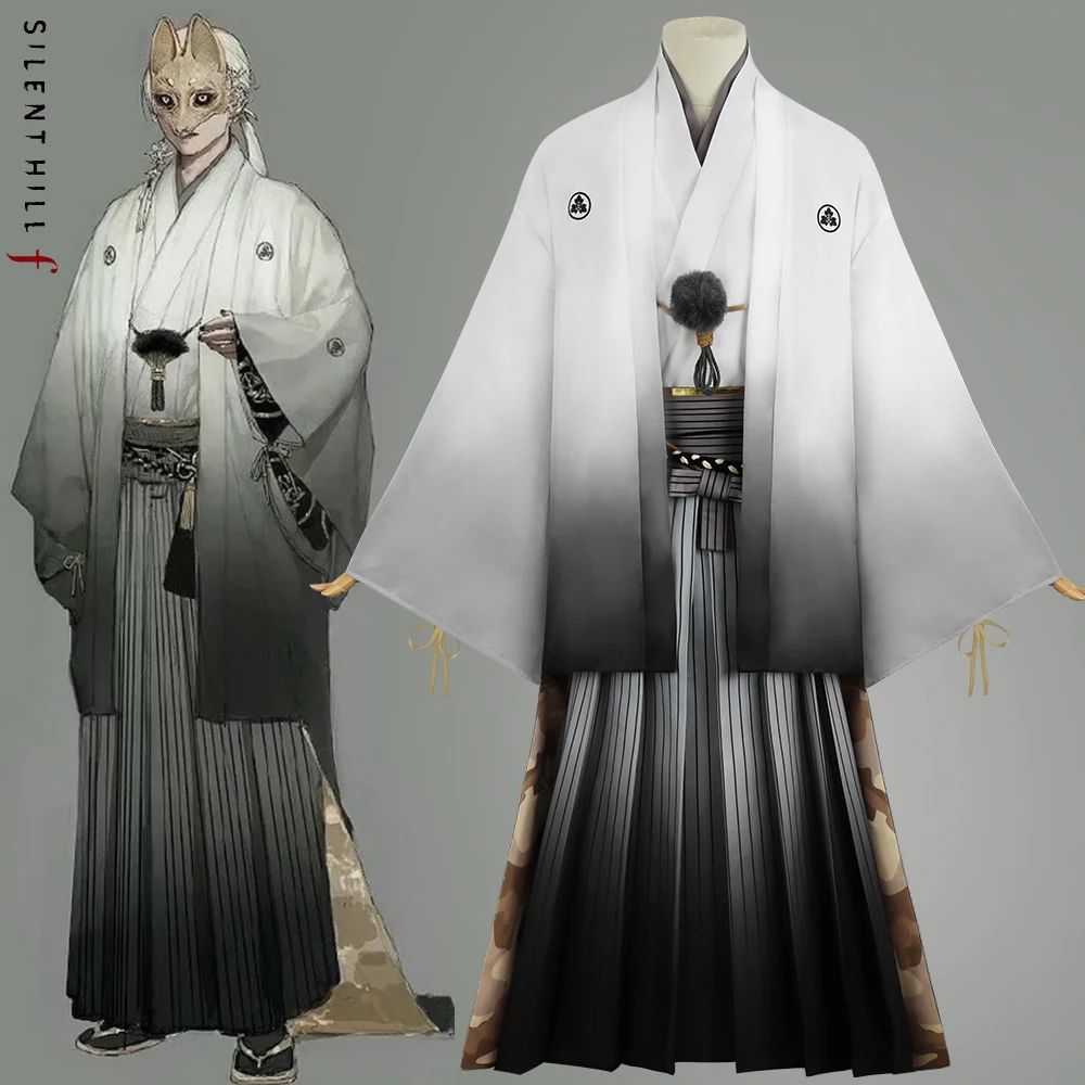 

New Game Fox Chang Xi Shou Xing Cosplay Costumes Suit Uniform Game Silent Hill f Halloween Carnival Party Outfits For Men Girls