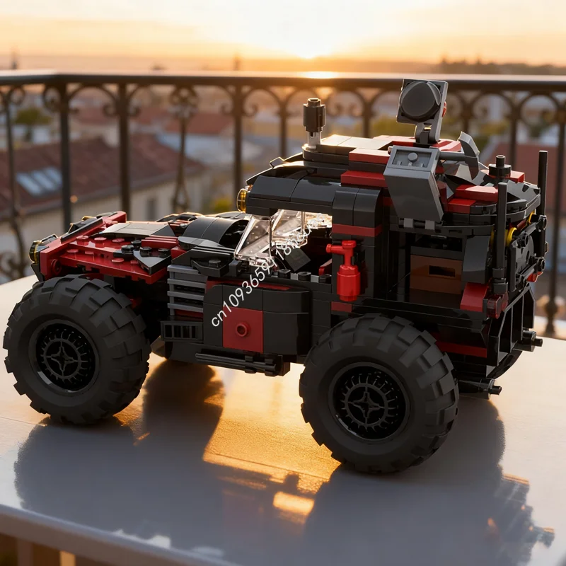 

469 шт. MOC BUGGY Rock Crawler Adventurers пустыни модель строительные блоки Рождественский подарок DIY творческая идея игрушки образование дети