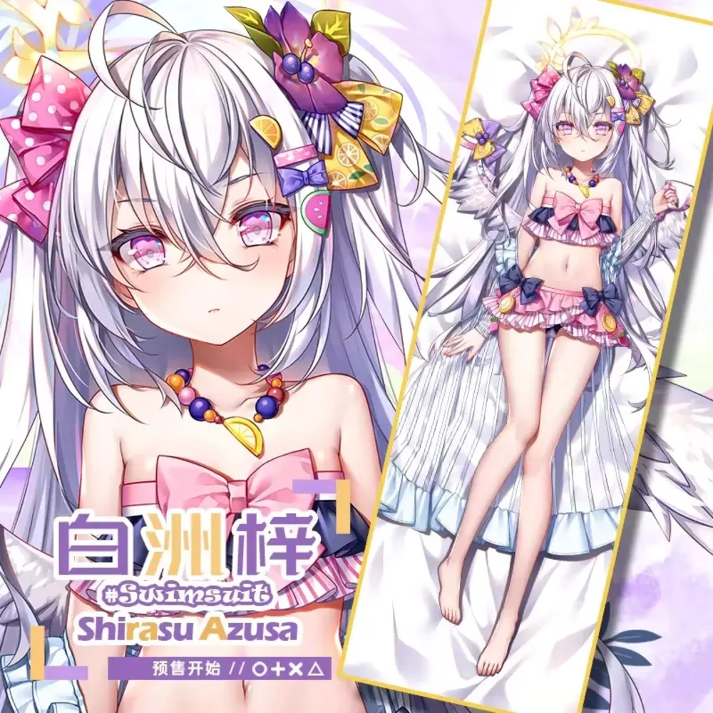 

Game Blue Archive Shirasu Azusa Sexy 2WAY Acg Dakimakura Hing Body Case Anime Japanese Otaku Pillow Cushion Cover