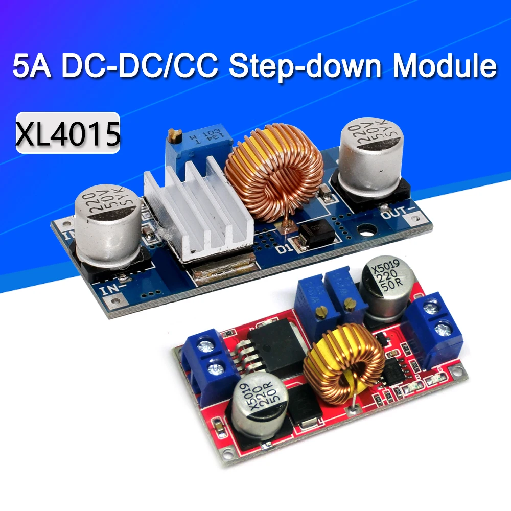 5A DC na DC CC CV bateria litowa obniżająca płytka ładująca Led konwerter mocy ładowarka litowa moduł obniżający XL4015
