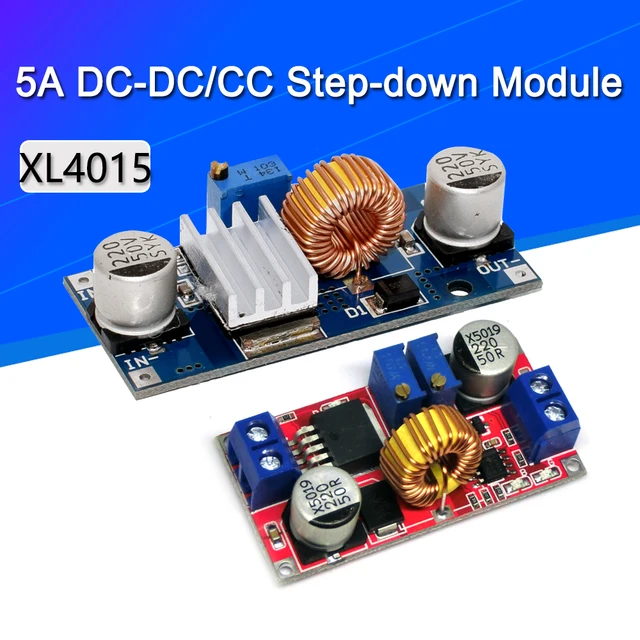5A DC na DC CC CV bateria litowa obniżająca płytka ładująca Led konwerter mocy ładowarka litowa moduł obniżający XL4015