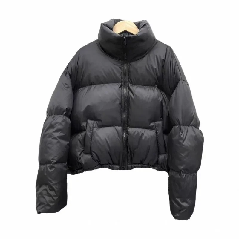 2024 New Women Solid Loose Puffer Jacket Winter Korean Chic Oversized ThickenedWarm Parkas Female Coat Lady Padded Ja