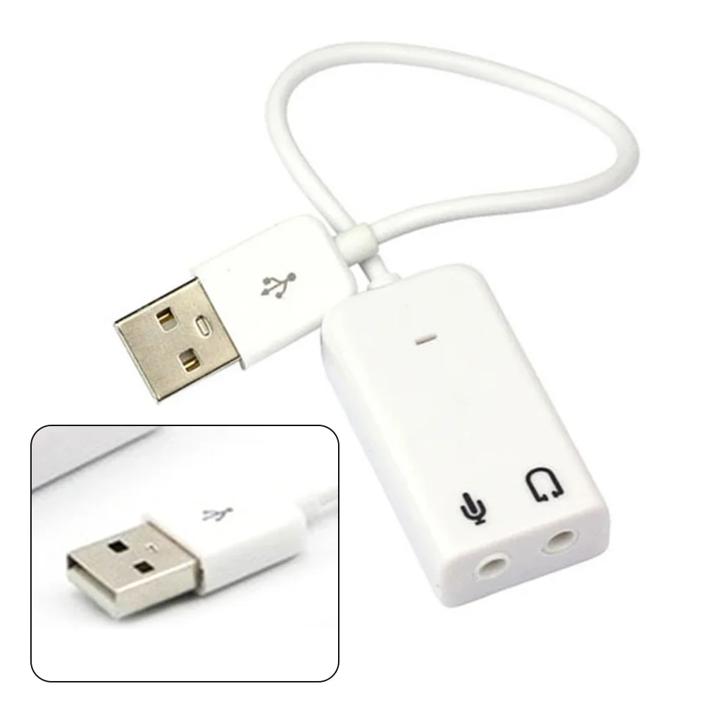 Enhanced Sound Quality for Raspberry Pi USB 3D 7 1 Channel Sound Card Adapter with Dynamic Rotating Sound Field