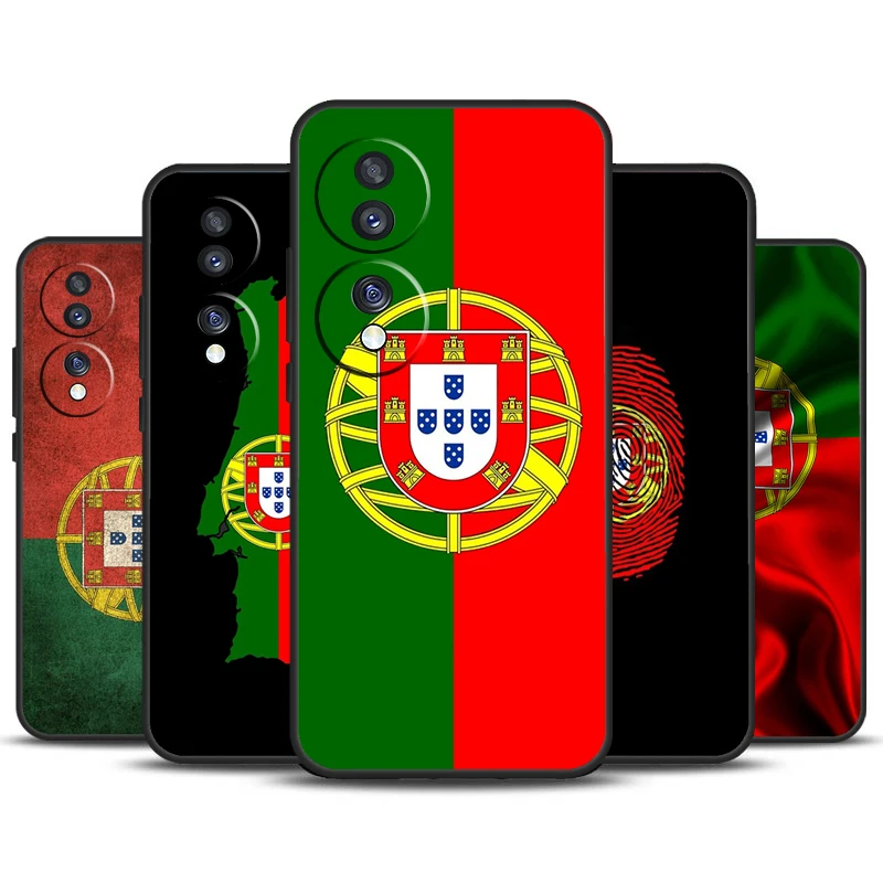 Portugal Flag Case For Honor X8b X9b X9a X8a X7a X6a X7 X8 X9 Cover For Honor Magic 6 5 Pro 50 70 90 Lite