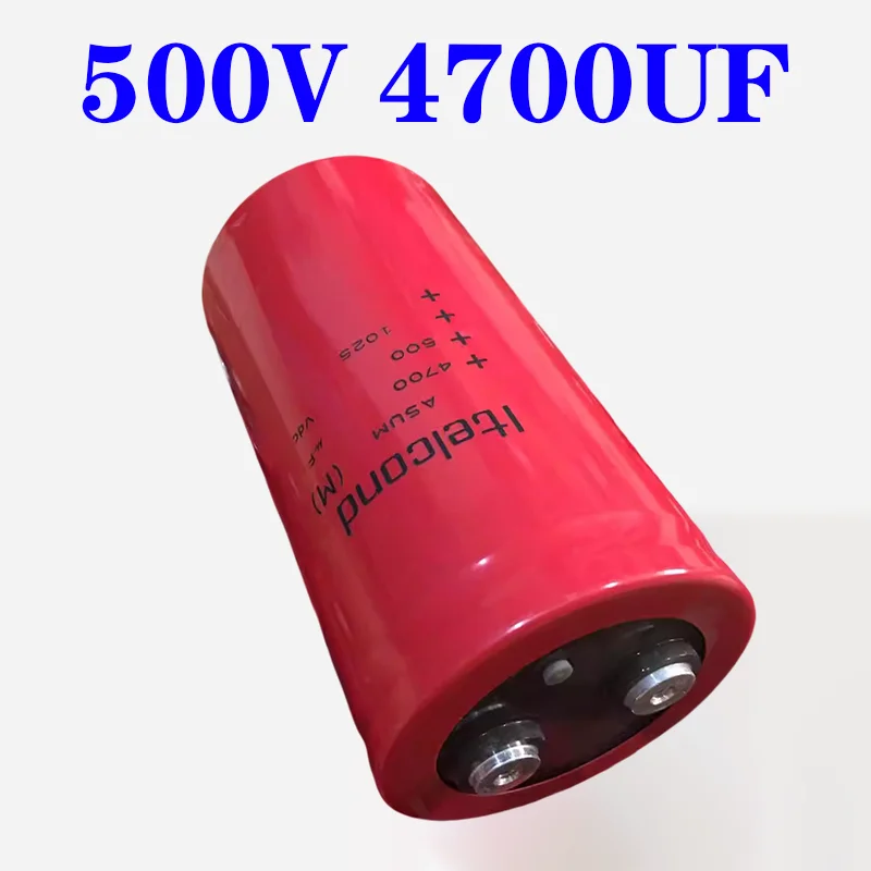 Itelcond ASUM ASUM-HR 4700UF 500V Bolt Aluminum Electrolytic Capacitor 4700UF 500VDC