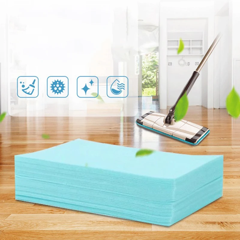 

30pcs/bag Floor Cleaner Water Soluble Cleaning Sheet Mopping The Floor Wiping Wooden Floor Tiles Toilet Household Cleaning Tool